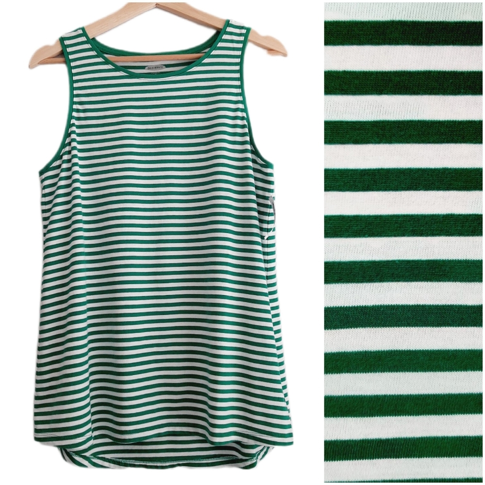 🍒 NEW - Old Navy Everywear Layer Long / Tall Scoop Neck Tank Top Sz L